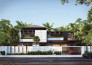 do stunning exterior design, 3d rendering for 3d house and 3d building model